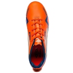 Chuteira Campo Umbro Prisma + - Adulto LARANJA/AZUL