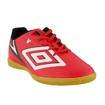 Chuteira de Futsal Umbro Sala V League - Adulto VERMELHO