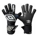 Luvas de Goleiro Umbro Pró Keeper - Adulto PRETO/CINZA