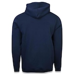 Blusão de Moletom com Capuz Fila Comfort Letter Winter - Masculino AZUL ESCURO