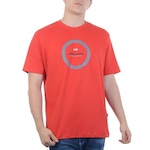 Camiseta Hd Circle - Masculina VERMELHO