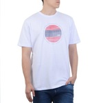 Camiseta Hd Texture Block - Masculina BRANCO