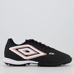 Chuteira Society Umbro Astro Club - Adulto PRETO/BRANCO