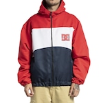 Jaqueta com Capuz DC Shoes League - Masculina VERMELHO