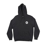 Blusão de Moletom com Capuz Dc Shoes Canguru Vertical Cut Hoddie - Masculino PRETO