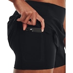 Shorts Under Armour Flex Woven 2-In - Feminino PRETO