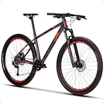 Bicicleta Aro 29 Sense Fun Evo 2023 - Freio Hidráulico - Câmbio Shimano - 18 Velocidades - Adulto CINZA ESC/VERMELHO