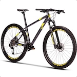 Bicicleta Aro 29 Sense Fun Evo 2023 - Freio Hidráulico - Câmbio Shimano - 18 Velocidades - Adulto CINZA/AMARELO