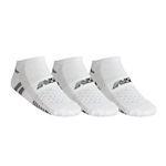 Kit Meias Cano Curto New Balance Basic - 3 Pares - Adulto BRANCO