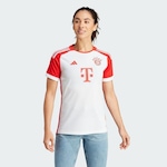 Camisa 1 Fc Bayern 23/24 adidas - Feminina BRANCO