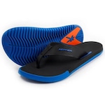 Chinelo Kenner Kick S Highlight - Masculino PRETO/AZUL