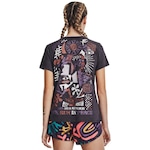 Camiseta Under Armour In Peace Ss Tee - Feminina ROXO