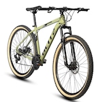 Bicicleta Aro 29 Blitz Pontal MTB Freio Hidráulico Câmbio Shimano 24V com Suspensão e Trava - Unissex VERDE