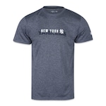 Camiseta New Era New York Yankees Mlb Tech Shadow - Masculina CINZA CLARO