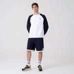 Casaco Fila Basic Letter - Masculino BRANCO/AZUL