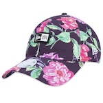 Boné Aba Curva New Era 9Forty - Strapback - Feminino PRETO