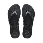 Chinelo Havaianas Fantasia Gloss - Feminino PRETO