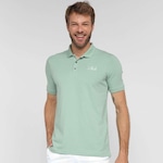 Camisa Polo Fila Manga Curta Essencial Slim - Masculina VERDE CLARO