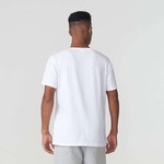 Camiseta Fila Manga Curta Letter Premium - Masculina BRANCO/AZUL