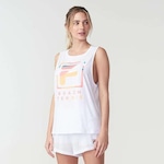 Camiseta Regata Fila Beach Tennis - Feminina BRANCO