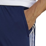 Calça adidas Train Essentials 3-Stripes - Masculina AZUL ESC/BRANCO