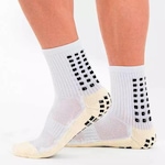 Meião Pro Socks 3/4 Grip Football 37 Ao 44 - Unissex BRANCO