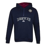 Blusão de Moletom com Capuz New Era Denver Nuggets Back To School - Masculino AZUL ESCURO