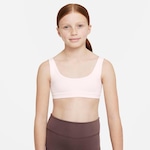 Top Fitness Nike Dri-Fit Alate All U - Infantil BEGE