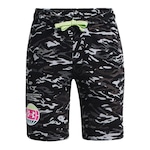 Shorts Under Armour Rival Fleece Anaml - Infantil CINZA