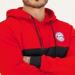 Blusão de Moletom com Capuz Bayern Balboa Canguru - Masculino VERMELHO