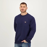 Blusão de Moletom Ecko Fashion Basic Logo - Masculina AZUL ESCURO