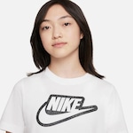 Camiseta Nike Sportswear - Infantil BRANCO