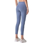 Calça Legging Fila Letter Premium - Feminina AZUL/BRANCO