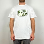 Camiseta Quiksilver Prime Operator - Masculina BRANCO