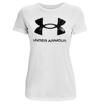 Camiseta Under Armour Sportstyle - Feminina BRANCO/PRETO