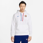 Blusão Barcelona Fc Club Fleece Nike - Masculino BRANCO