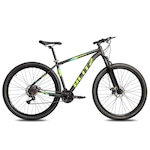 Bicicleta Aro 29 Blitz Pontal Mtb - Freio Hidraulico Trava K7 - Cambio Shimano - Marcha 24V - Adulto PRETO