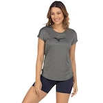 Camiseta Mizuno Spark Big - Feminina CINZA CLARO