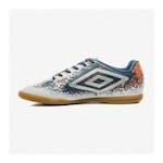 Chuteira Futsal Umbro Cosmic - Adulto BRANCO/AZUL