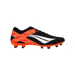 Chuteira de Campo Penalty RX Locker Y-3 - Adulto Preto/Coral