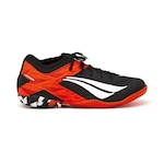 Chuteira Futsal Penalty Rx Locker Y-3 - Adulto Preto/Coral