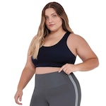 Top Fitness com Bojo Alto Giro Hyper - Feminina PRETO