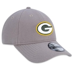 Boné Aba Curva New Era 9Twenty Green Bay Packers All Modern Classic - Fechado - Adulto BEGE