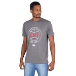 Camiseta NBA Estampada Chicago Bulls Casual - Masculina CINZA