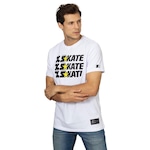 Camiseta Starter Estampada Collab Cemporcento Skate Branca - Masculino BRANCO