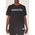 Camiseta Mitchell & Ness Estampada Branding - Masculina PRETO