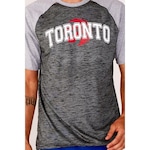 Camiseta NBA Especial Toronto Raptors Casual - Masculina PRETO