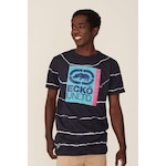 Camiseta Ecko Especial Listrada - Masculina AZUL ESCURO