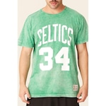 Camiseta Mitchell & Ness Especial Boston Celtics Paul Pierce - Masculina VERDE