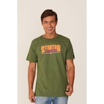 Camiseta Starter Estampada Militar - Masculina VERDE